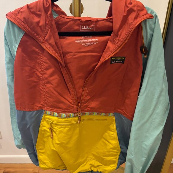 L.L. Bean Jackets & Blazers - LL Bean Women's Mountain Classic Anorak, Multi-Color
